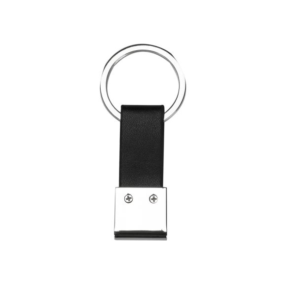 10028 | Chaveiro Metal com Couro