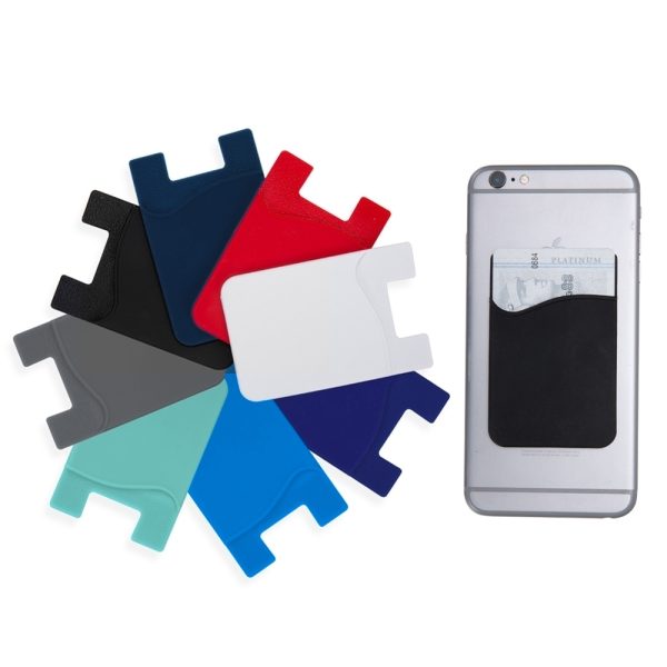 P@14000 | Adesivo Porta Cartão de Silicone para Celular