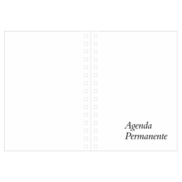14611 | Agenda Permanente Wire-o MDF Sublimática - Image 3