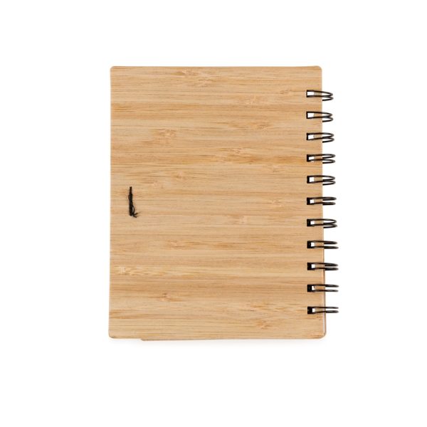 13775 | Bloco de Anotações Bambu com Caneta - Image 4