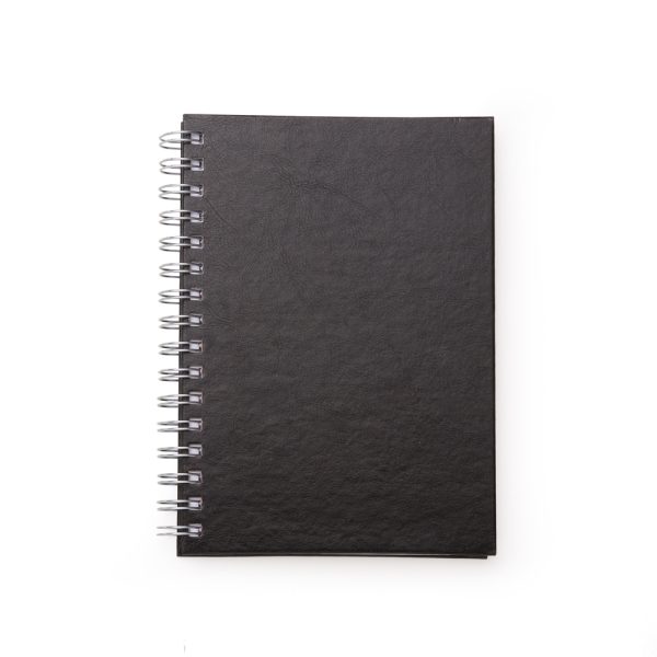 13601 | Caderno Pequeno de Couro Sintético