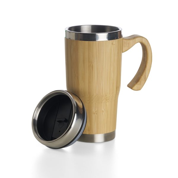 18643 | Caneca Bambu 500ml