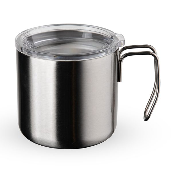 18625 | Caneca Inox Parede Dupla 350 ml