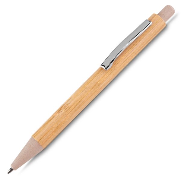 14672 | Caneta Ecológica de Bambu com Estojo