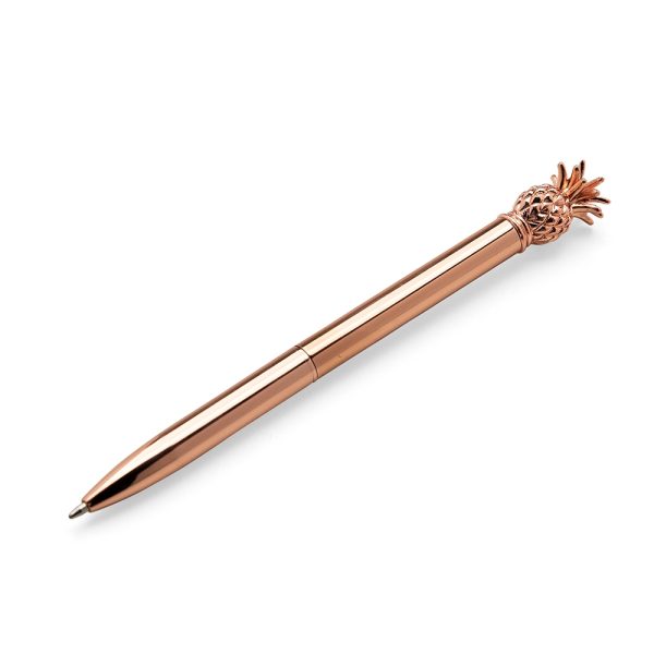 14654 | Caneta Metal Abacaxi