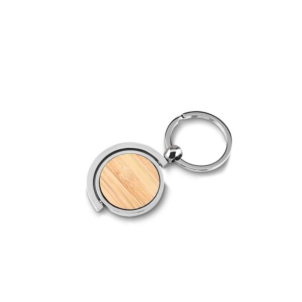 14666 | Chaveiro Metal Bambu