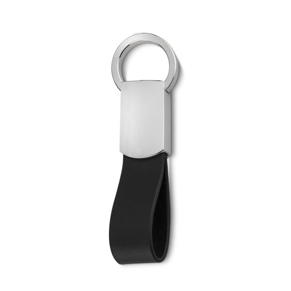 14190 | Chaveiro Metal com Couro