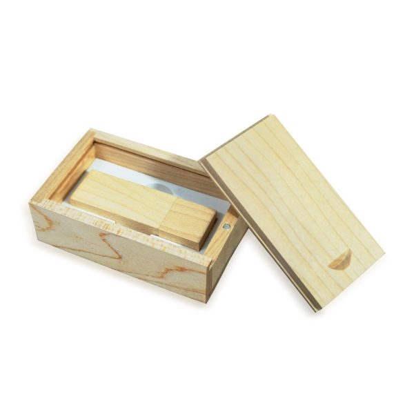 69 | Conjunto Estojo e Pen Drive Bambu 4GB/8GB/16GB/32GB - Image 5