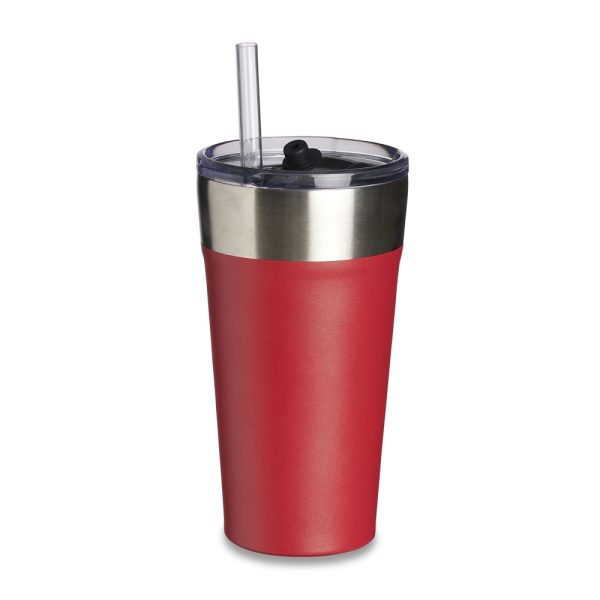 18655 | Copo Térmico com Canudo 500ml - Image 7
