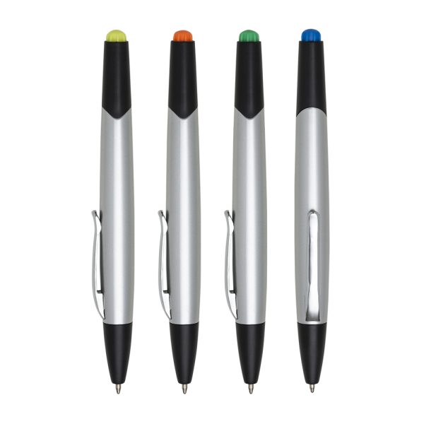 ER2049 | Caneta Plástica com Marca Texto - Image 6