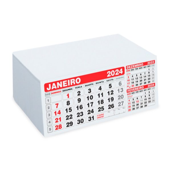 12658 | Folhinha Calendário 2024 - Image 2