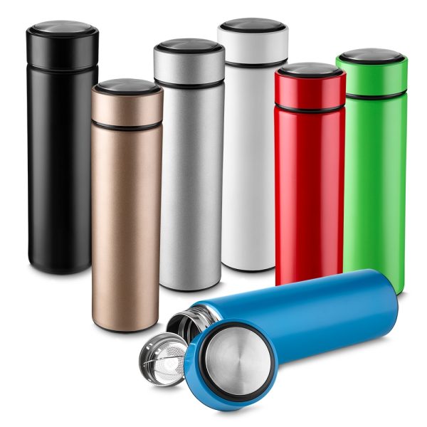 14703 | Garrafa Inox 450 ml com Infusor - Image 3