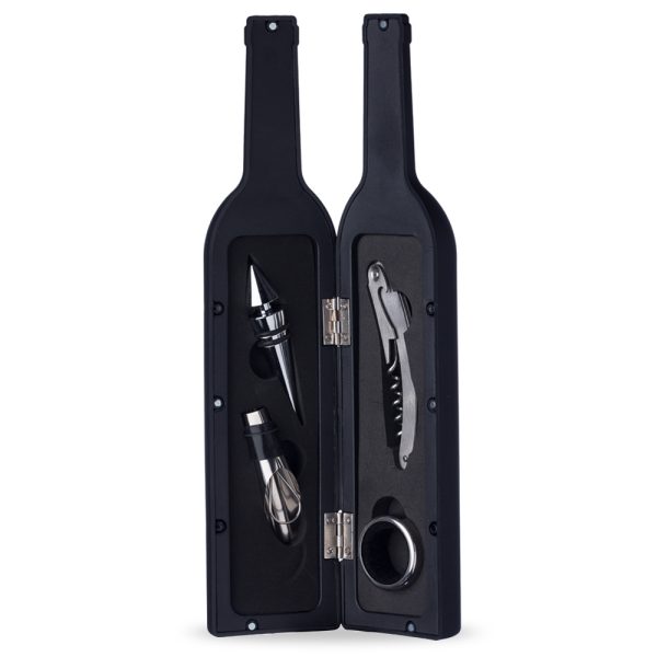 12384 | Kit Vinho Garrafa 4 peças