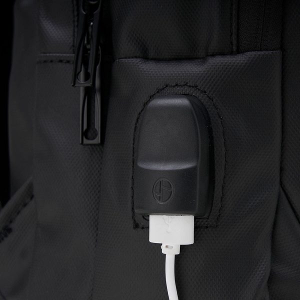 1901 | Mochila Couro Sintético USB 17 Litros - Image 3