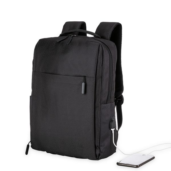 1320 | Mochila de Nylon USB 21L - Image 8