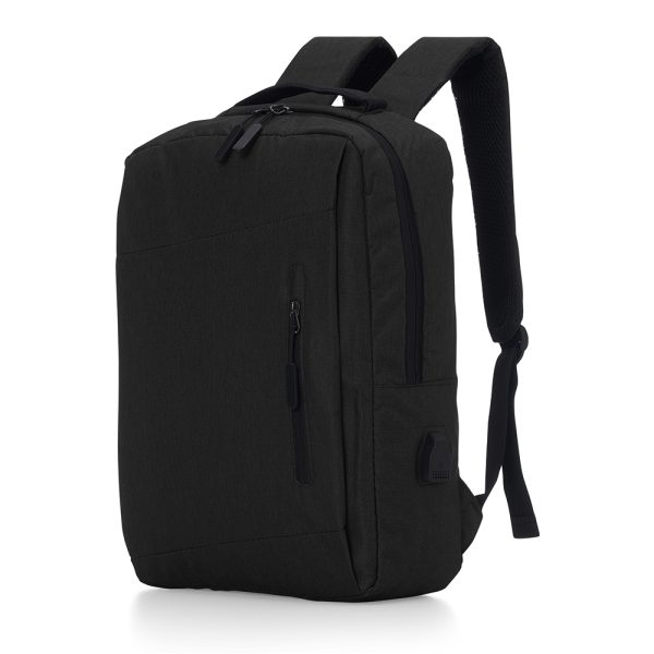 11329 | Mochila de Nylon USB 21L - Image 2