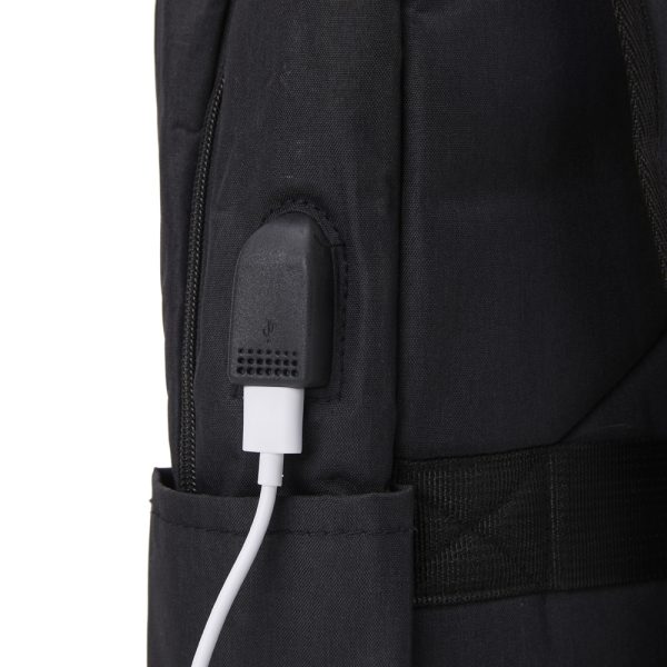 9761 | Mochila de Nylon USB 20 Litros - Image 5
