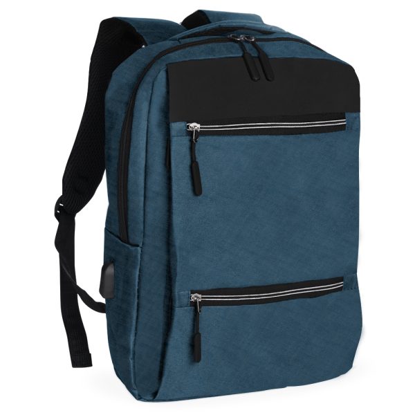 1318 | Mochila de Nylon USB 20L - Image 3
