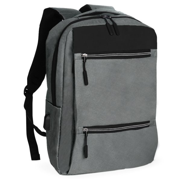 1318 | Mochila de Nylon USB 20L - Image 4