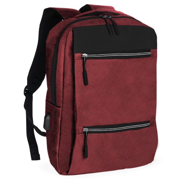 1318 | Mochila de Nylon USB 20L - Image 6