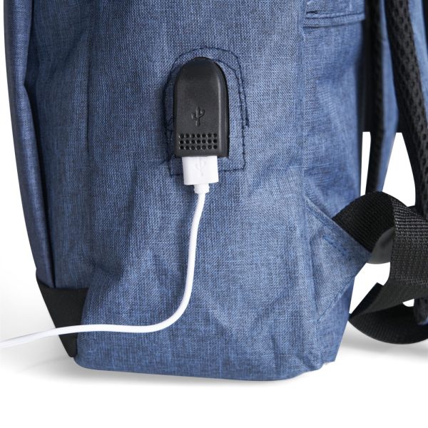 01325B | Mochila de Nylon USB 21L - Image 3