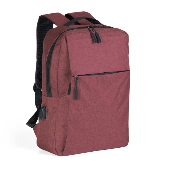 01320B | Mochila de Nylon USB 21L - Image 4