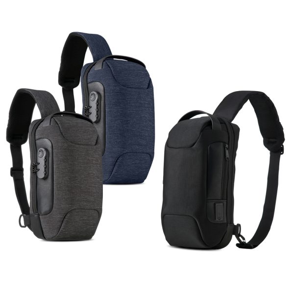 4058 | Mochila de Ombro USB Anti-Furto