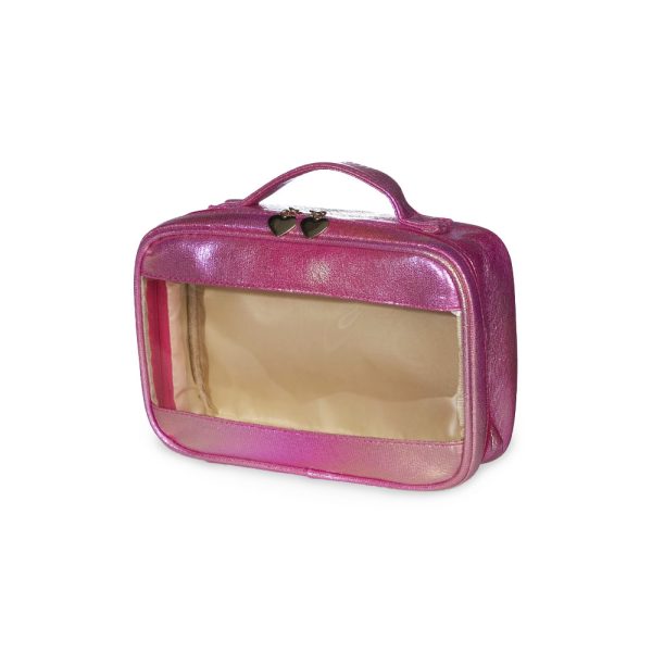 18651 | Necessaire Sintética Holográfica Impermeável - Image 4