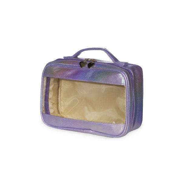 18651 | Necessaire Sintética Holográfica Impermeável - Image 5