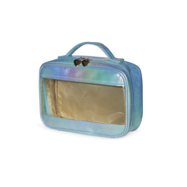 18651 | Necessaire Sintética Holográfica Impermeável - Image 7