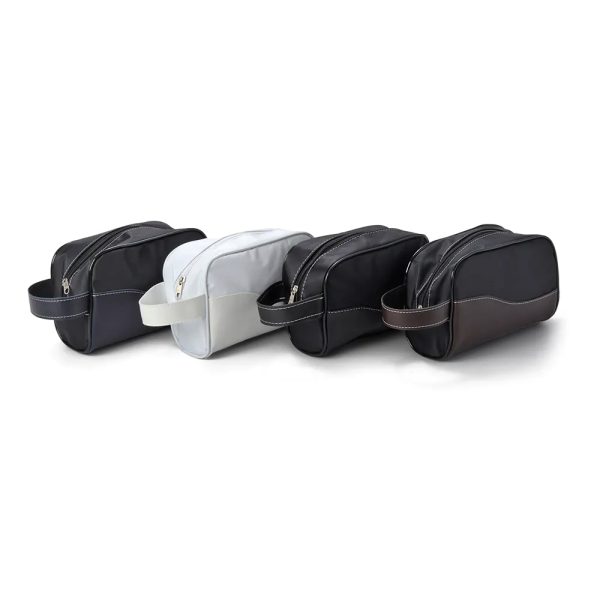 14572 | Necessaire de Couro Sintético e Nylon