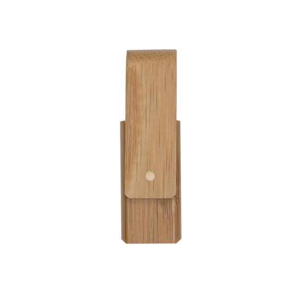 34 | Pen Drive 4GB/8GB/16GB Giratório Bambu - Image 3