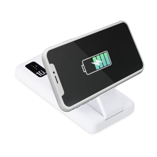 5038 | Power Bank 10.000mAh com Carregamento via Indução ou via Cabo - Image 4