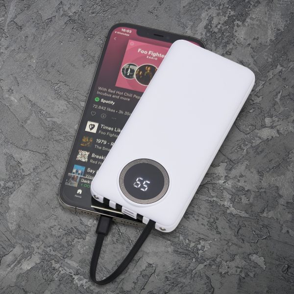 4052 | Power Bank 10.000mAh com Lanterna e Multissaídas - Image 4