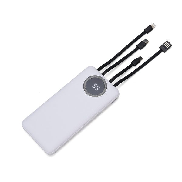4052 | Power Bank 10.000mAh com Lanterna e Multissaídas
